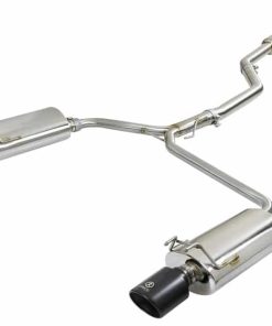 aFe Takeda Exhaust 304SS Dual Cat-Back w/ Black Tips 13-17 Honda Accord LX/EX/EX-L Sedan L4 2.4L