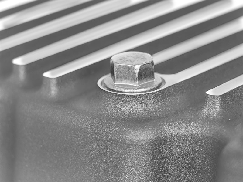 aFe Street Series Engine Oil Pan Raw w/ Machined Fins; 11-17 Ford Powerstroke V8-6.7L (td) - Image 5