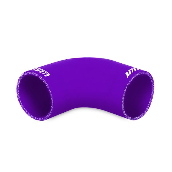 Alternative view of Mishimoto 2.5in. 90-Degree Coupler Purple