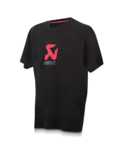 Akrapovic Mens Logo Black T-Shirt - Medium