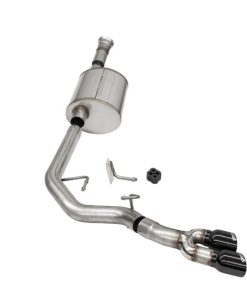 Corsa 2021-2022 Ford F-150 SuperCab/6.5in Bed 5.0L V8 Sport Cat-Back Front of Tire Exit-Black PVD