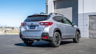 Alternative view of Borla 18-21 Subaru Crosstrek 2.5L S-Type 3.5in Tip Axle-Back Exhaust