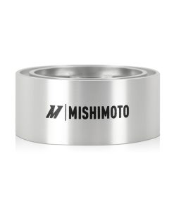 Alternative view of Mishimoto Oil Filter Spacer 32mm M20 x 1.5 Thread - Silver