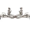 Corsa 20-22 Corvette C8 3in Valved Cat-Back 4.5in Pol Quad Tips - Fits Factory NPP Exhaust