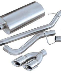 Alternative view of Corsa 02-07 GMC Sierra Reg. Cab/Short Bed 1500 4.8L V8 Polished Sport Cat-Back Exhaust