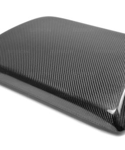 Alternative view of Seibon 02-03 Subaru WRX STi Carbon Fiber Hood Scoop - Only Fits OEM Hoods (Not Seibon Hoods)