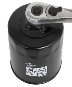 Alternative view of aFe ProGuard D2 Oil Filter 11-13 Ford F-150 V6 3.5/3.7L / V8 5.0L (w/ 3/8in Ratchet Drive)
