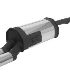 Remus 2002 Ford Fusion 1.4L TDI Axle Back Exhaust