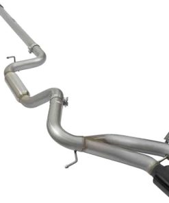 aFe Takeda 3in SS Exhaust Cat-Back 13-16 Ford Focus ST 2.0L Black Tips