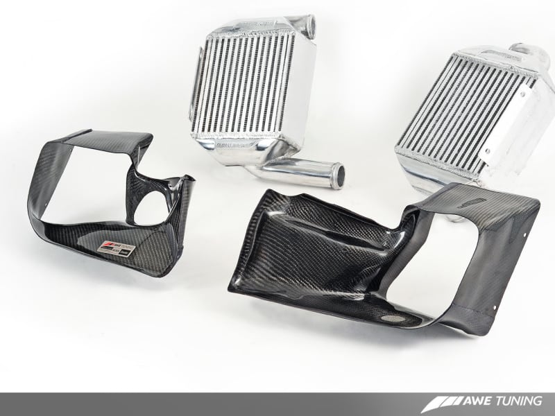 AWE Tuning Audi 2.7T Performance Intercooler Kit - w/Carbon Fiber Shrouds - Image 6