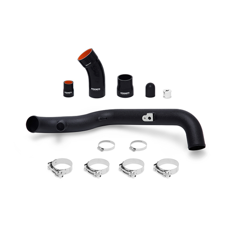Mishimoto 2014+ Ford Fiesta ST Cold-Side Intercooler Pipe Kit - Wrinkle Black - Image 3