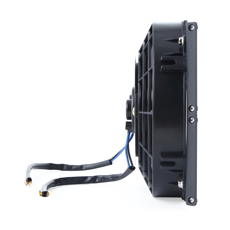 Mishimoto Universal 17in. Heavy-Duty Oil Cooler Fan Shroud - Micro Wrinkle Black - Image 6