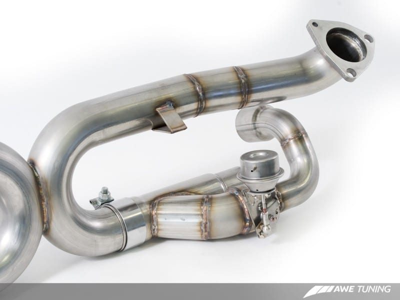 AWE Tuning Porsche 991 SwitchPath Exhaust for PSE Cars Chrome Silver Tips - Image 2