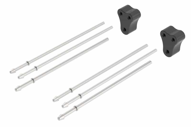Borla Hanger & Isolator Kit - 6 Hanger Rods & 2 Rubber Isolators - Image 2