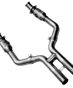 Kooks 11-14 Ford Mustang GT 5.0L 4V 3in x 2 3/4in OEM Exhaust GREEN Cat H Pipe Kooks HDR Req