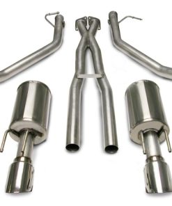 Corsa 05-06 Pontiac GTO 6.0L V8 2.5in Sport Cat-Back + XPipe Exhaust Polished Tips