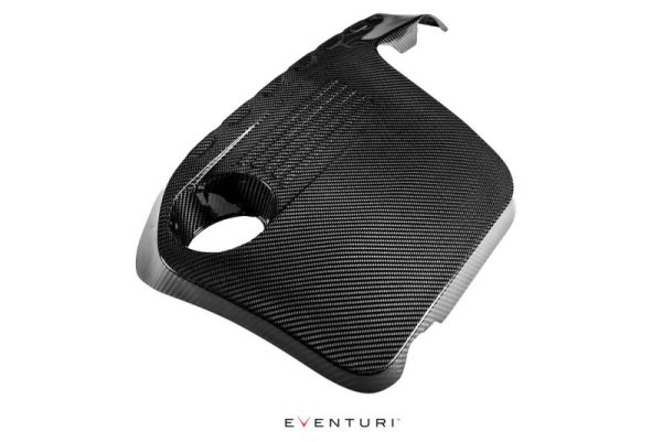 Alternative view of Eventuri BMW F8X M2C/M3/M4 - S55 Black Carbon Engine Cover