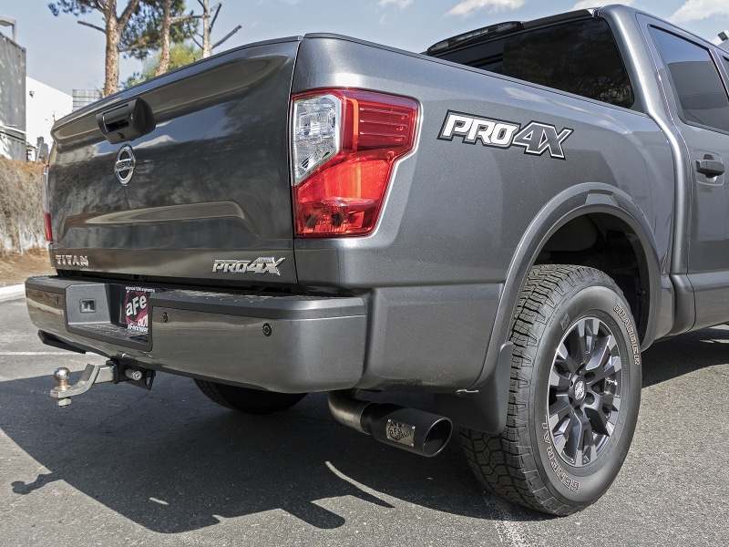 aFe MACHForce XP 2.5in Cat-Back Exhaust System w/ Black Tip Nissan Frontier 17-19 V8-5.6L - Image 4