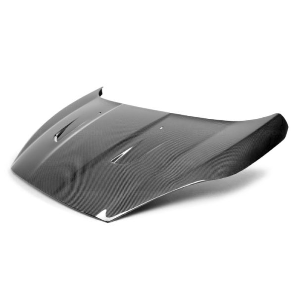 Alternative view of Seibon 14+ Ford Fiesta TM Style Carbon Fiber Hood