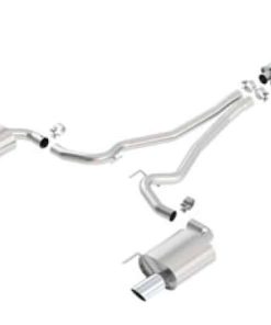 Borla 15-16 Ford Mustang GT / Convertible 5.0L AT/MT EC-Type CB SS Single Round Rolled Tips Exhaus