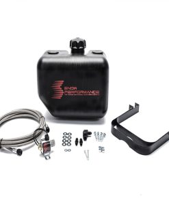 Alternative view of Snow Performance Water Tank Upgrade 2.5gal Braided SS Line w/Bracket/Solenoid/Hose/Fittings