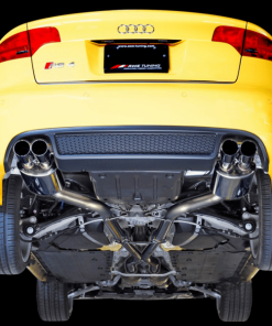 Alternative view of AWE Tuning Audi B7 RS4 Track Edition Exhaust - Polished Silver Tips