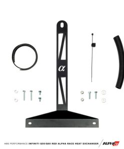 Alternative view of AMS Performance Infiniti 17+ Q60 / 16+ Q50 3.0TT VR30 Alpha Race Heat Exchanger
