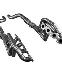 Alternative view of Kooks 15+ Mustang 5.0L 4V 1 7/8in x 3in SS Headers w/ Green Catted OEM Connection Pipe