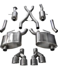 Corsa 11-20 Jeep Grand Cherokee 3.6L V6 Polished Sport Cat-Back Exhaust