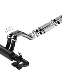 Borla 21-22 Jeep Wrangler Rubicon 392 6.4L V8 AT 4WD 4DR S-Type Cat-Back Exhaust - Coated Black