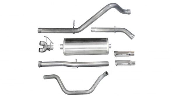 Alternative view of Corsa/dB 11-13 Chevrolet Silverado Crew Cab/Short Bed 1500 6.2L V8 Polished Sport Cat-Back Exhaust