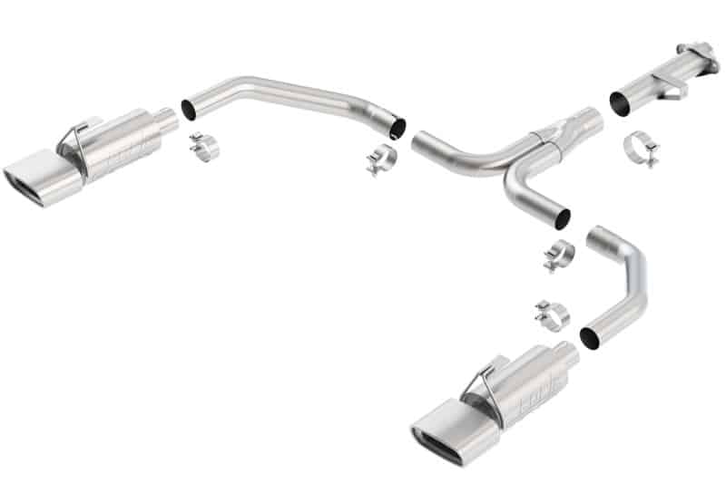 Borla 86-91 Corvette 5.7L 8cyl S-Type SS Catback Exhaust - Image 4