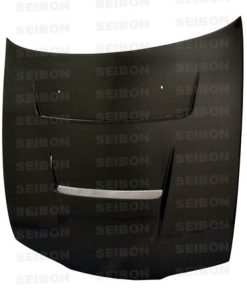 Alternative view of Seibon 95-96 Nissan 240sx DV Carbon Fiber Hood