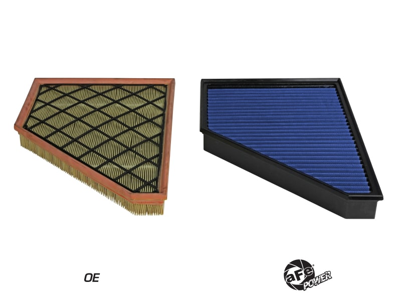 aFe MagnumFLOW OE Air Filter Pro 5R 17-21 GM Compact SUVs L4-2.0L(t) / L4-2.5L / V6-3.6L - Image 3
