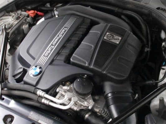 Alternative view of aFe MagnumFORCE Intakes Stage-2 P5R Si 11-16 BMW X3 35ix L6-3.0L