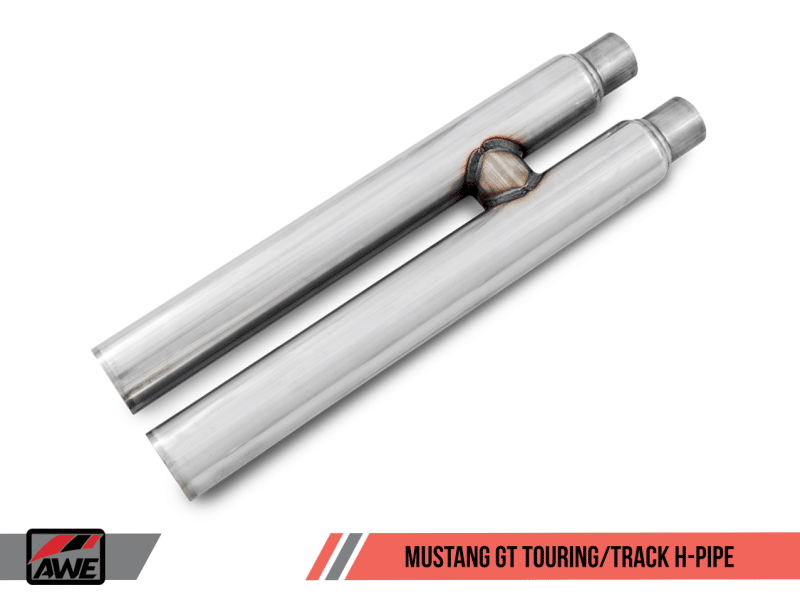 AWE Tuning S550 Mustang GT Cat-back Exhaust - Touring Edition (Chrome Silver Tips) - Image 3
