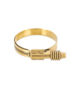 Mishimoto Constant Tension Worm Gear Clamp 2.76in.-3.62in. (70mm-92mm) - Gold
