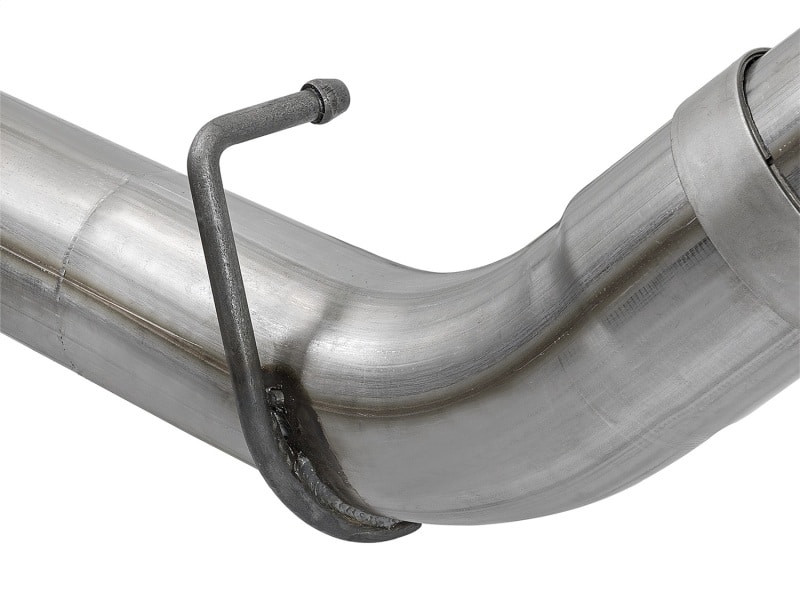 aFe Victory Series 4in 409-SS DPF-Back Exhaust w/ Dual Polished Tips 2017 GM Duramax V8-6.6L(td) L5P - Image 4