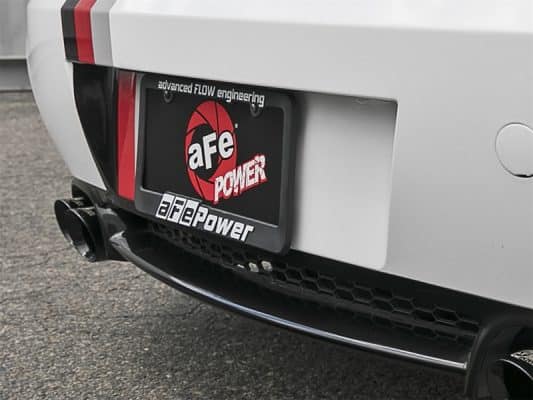 Alternative view of aFe Power Marketing Promotional PRM Frame License Plate: aFe Power