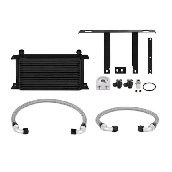 Alternative view of Mishimoto 10-12 Hyundai Genesis Coupe 2.0T Oil Cooler Kit - Black