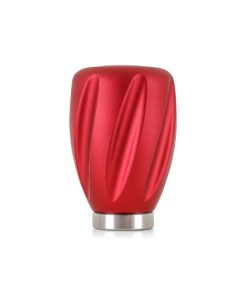 Alternative view of Mishimoto Steel Core Twist Shift Knob Red Aluminum