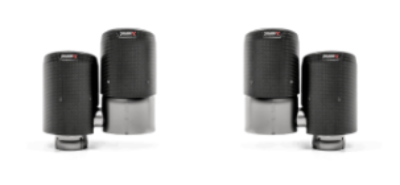 Akrapovic 17-18 Porsche Panamera Turbo Tail Pipe Set (Carbon)