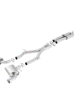 Alternative view of Borla 16-17 Chevy Camaro SS 6.2L ATAK Catback Single Split Rear Exit Exhaust w/Single Tips