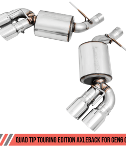 Alternative view of AWE Tuning 16-19 Chevy Camaro SS Quad Outlet Track to Touring Conversion Kit