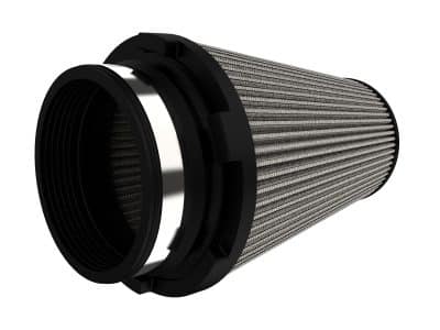 Alternative view of aFe MagnumFLOW Pro DRY S Universal Air Filter 4in F x 6in B x 4in T (Inv) x 8in H