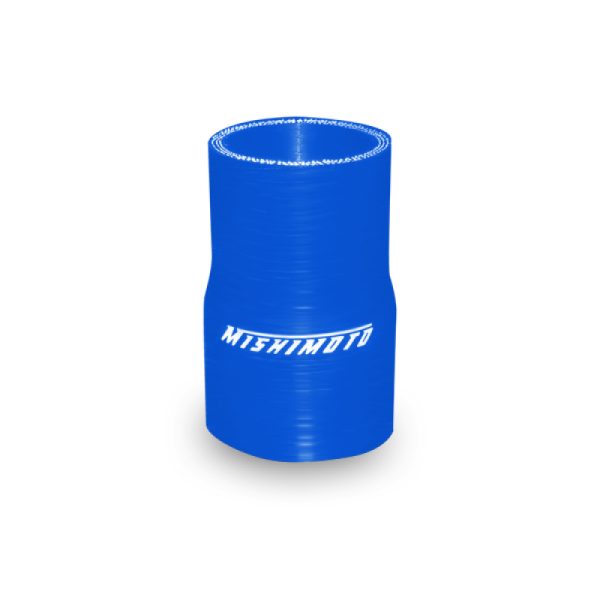 Mishimoto 2.0 to 2.25 Inch Blue Transition Coupler