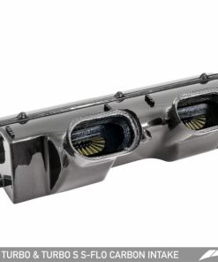Alternative view of AWE Tuning Porsche 991 (991.2) Turbo and Turbo S S-FLO Carbon Intake