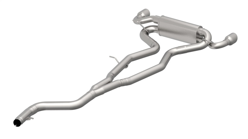 Kooks 2020 Toyota Supra 3.5in x 3in SS Catback Exhaust w/Polished Tips - Image 6