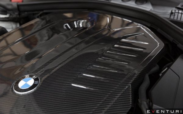Alternative view of Eventuri BMW F Chassis B58 M140i/M240i/M340i Carbon Engine Cover