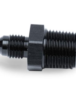 Snow Performance 3/8in NPT to 4AN Straight Water Fitting (Black)